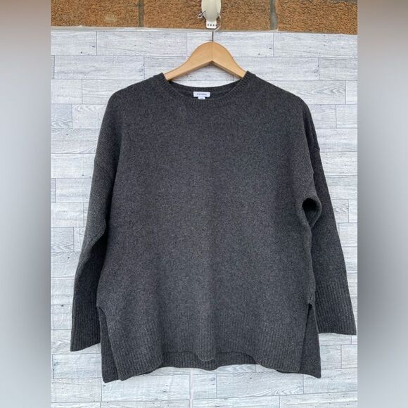 Cuyana cashmere blend pullover sweater medium - Picture 1 of 8